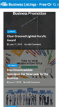 Mobile Screenshot of getfreebusinesslisting.com